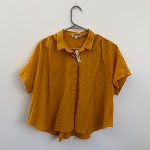 Madewell clip dot hilltop shirt
